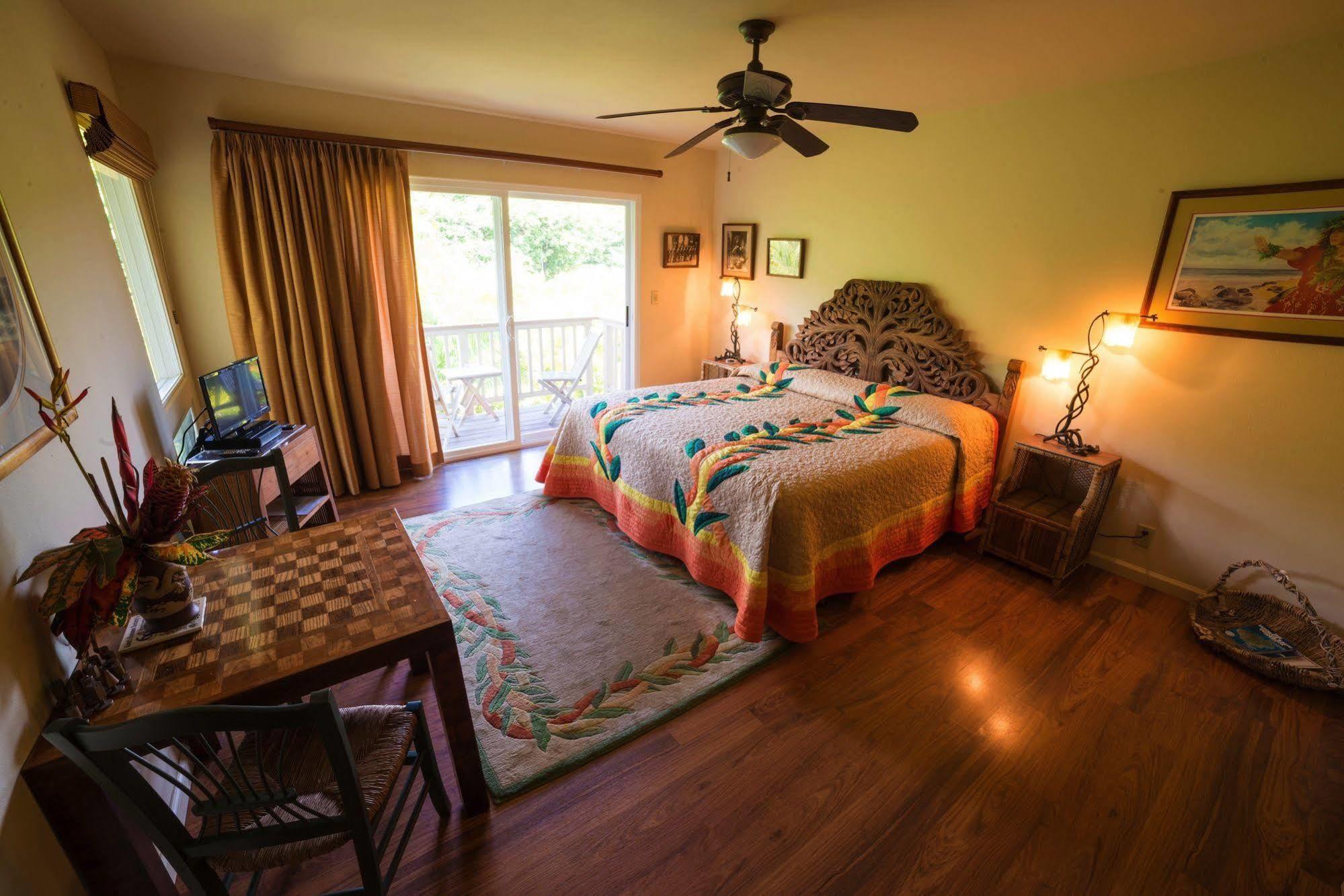 Hale Ho'O Maha Bed And Breakfast Hanalei Luaran gambar